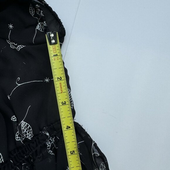 babydoll top y2k Off-shoulder Sheer Romantic Whimsigoth Large - Picture 3 of 15